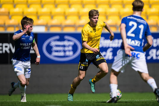 Trelleborgs Abbe Rehn och Elfsborgs Gottfrid Rapp