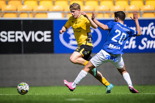 Elfsborgs Gottfrid Rapp och Trelleborgs Hassan Fakhro