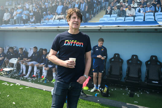Djurgårdens tränare Thomas Lagerlöf