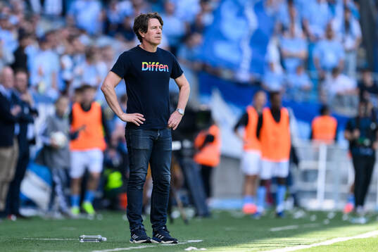 Djurgårdens tränare Thomas Lagerlöf