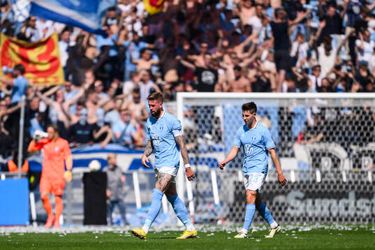 Malmö FFs Pontus Jansson i halvtid