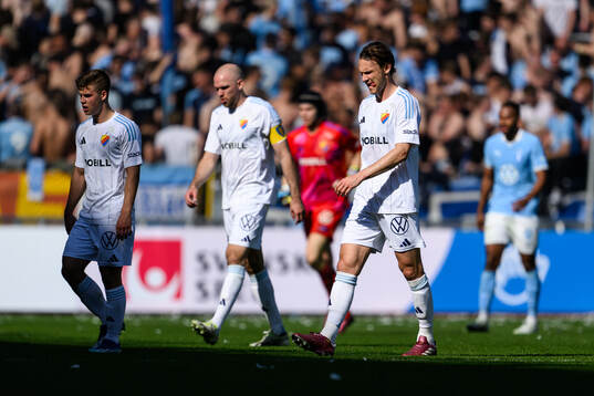 Djurgårdens Samuel Dahl, Marcus Danielson och Albin Ekdal