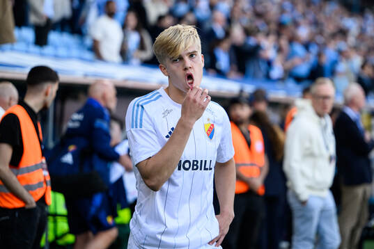 Djurgårdens Lucas Bergvall deppar