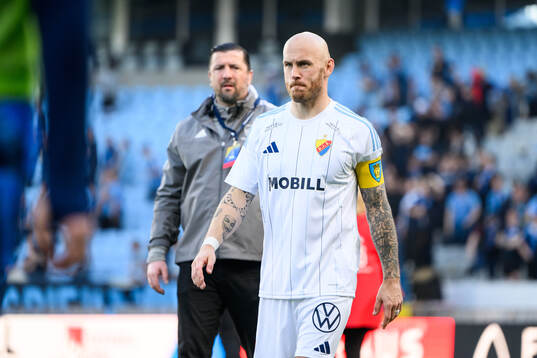 Djurgårdens Magnus Eriksson deppar