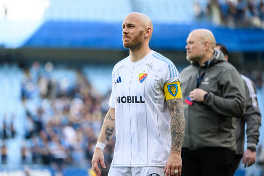Djurgårdens Magnus Eriksson deppar