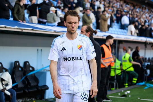 Djurgårdens Albin Ekdal deppar