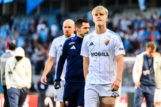 Djurgårdens Lucas Bergvall deppar