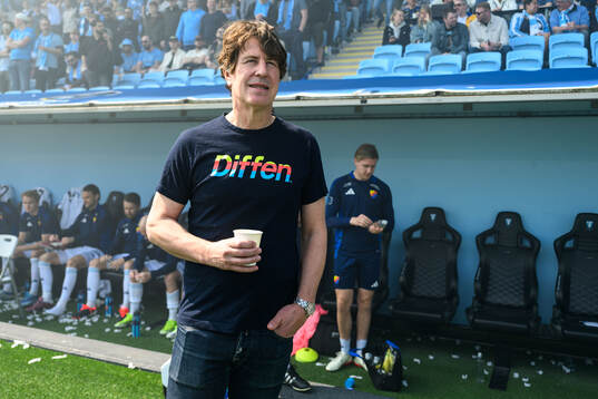 Djurgårdens tränare Thomas Lagerlöf