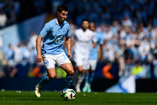 Malmö FFs Lasse Berg Johnsen