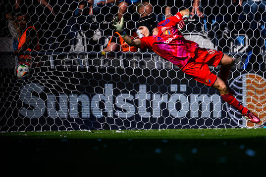 Djurgårdens målvakt Jacob Widell Zetterström