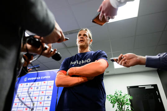 Malmö FFs målvakt Johan Dahlin