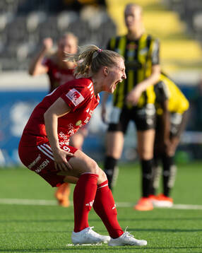 Piteås Emma Viklund jublar