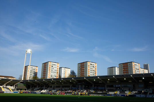 Vy över Bravida Arena