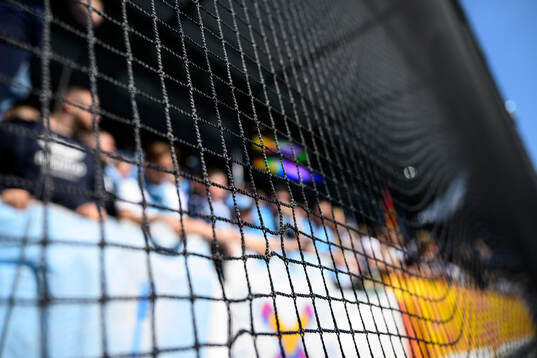 Säkerhetsnät på arenan