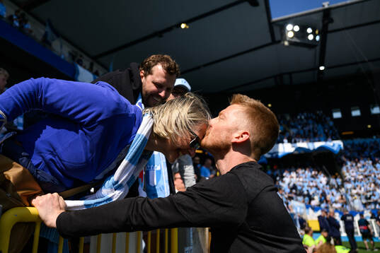 Malmö FFs Anders Christiansen med familj