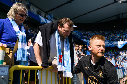 Malmö FFs Anders Christiansen med familj