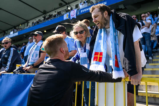 Malmö FFs Anders Christiansen med familj