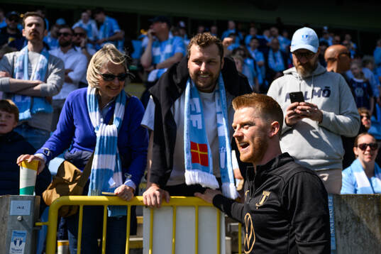 Malmö FFs Anders Christiansen med familj