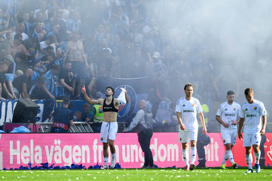 Djurgårdens Deniz Hummet jublar