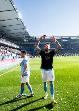Malmö FFs Pontus Jansson jublar