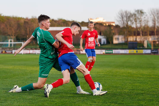 Landvetters Edvin Svalling och Varbergs Rasmus Cronvall