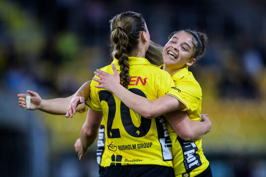 Elfsborgs Stina Jensen jublar