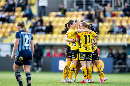 Elfsborgs spelare jublar
