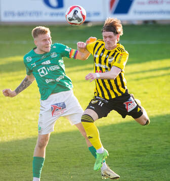 IFK Hässleholms Kasper Månsson i matchen i div. 2 mellan