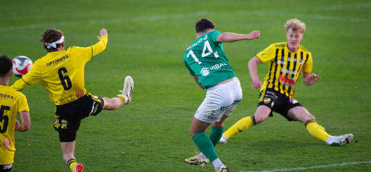 Hässleholms IFs Teddy Bermudez får drömträff och 0-1 i