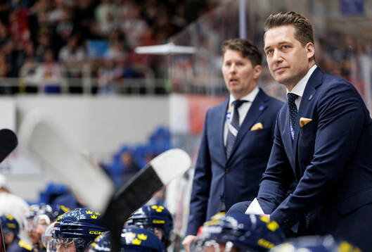 Head coach Sam Hallam of Sweden