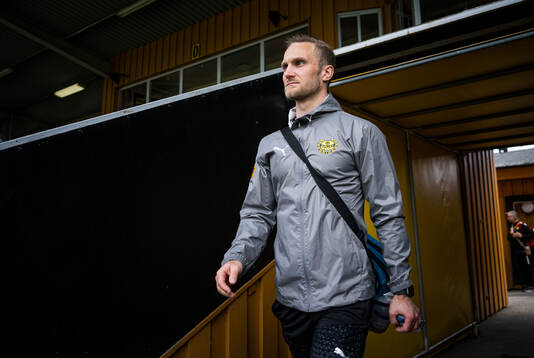 Mjällby fysioterapeut Filip Lundgårdh