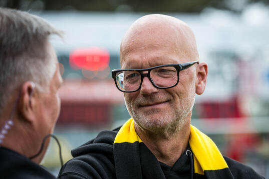 Mjällbys ordförande Magnus Emeus