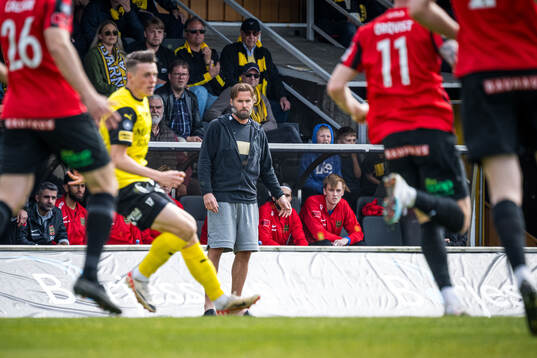 Brommapojkarnas tränare Olof Mellberg
