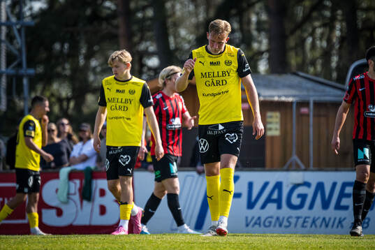Mjällbys Herman Johansson deppar