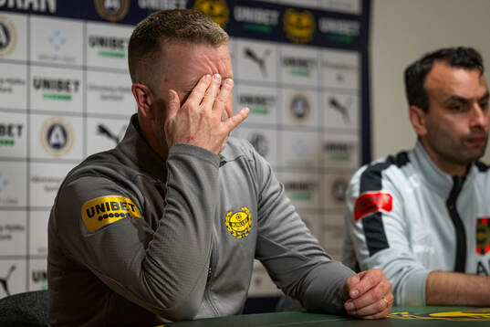 Mjällbys tränare Anders Torstensson deppar