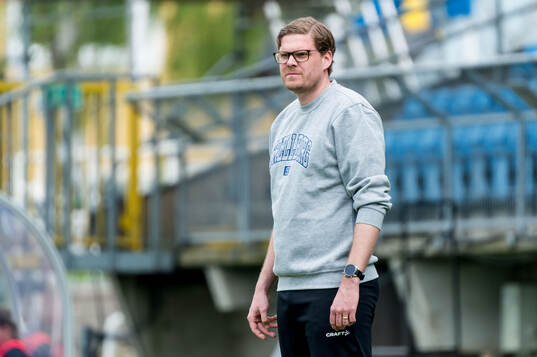 Trelleborgs tränare Joakim Felldin