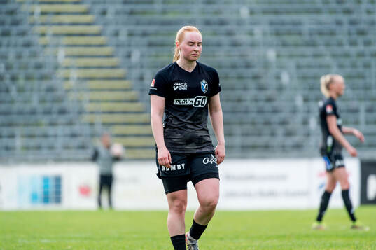 Växjö DFFs Thordis Elva Agustsdottir deppar