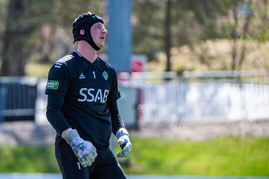Brages målvakt Viktor Frodig