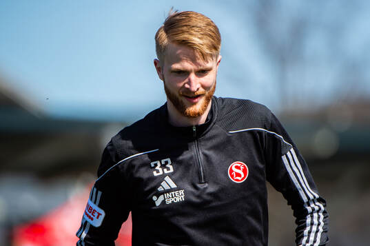 Sandvikens målvakt Tobias Wennergrund