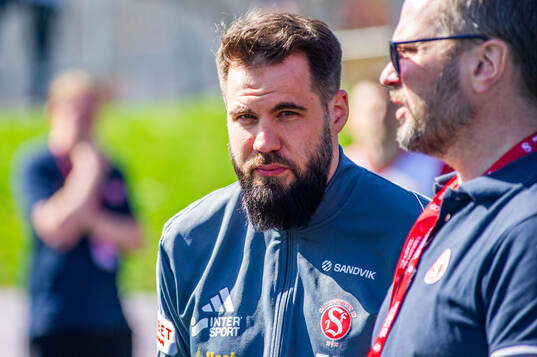 Sandvikens tränare Eldar Abdulic