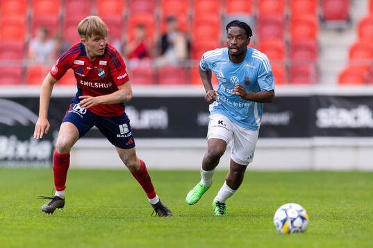 Östers Adam Herdonsson och Gefles York Rafael