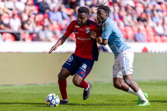 Östers Manasse Kusu och Gefles York Rafael