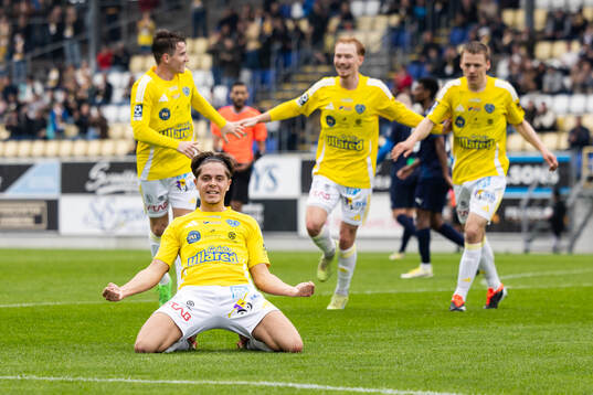 Falkenbergs Remo Gotfredsen Grgic jublar