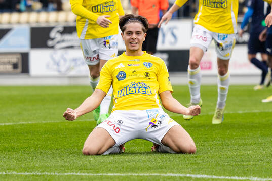 Falkenbergs Remo Gotfredsen Grgic jublar