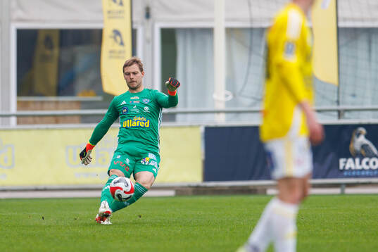Falkenbergs målvakt Anton Andersson