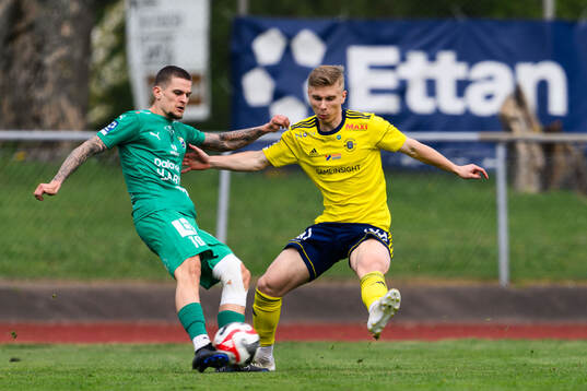 Ljungskiles Filip Ambroz och Ängelholms William Lindberg