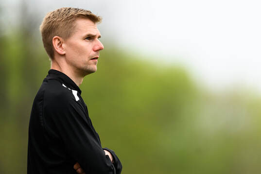 Ljungskiles tränare Erik Lund Fahlén