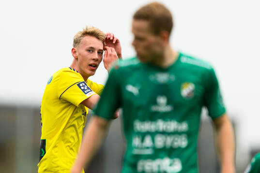 Ängelholms Jonathan Nilsson deppar