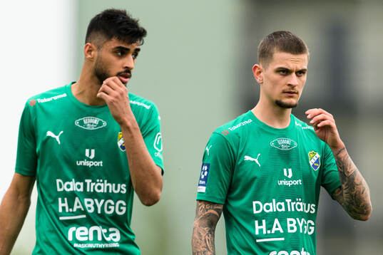 Ljungskiles Mustafa Omran Saleh och Filip Ambroz
