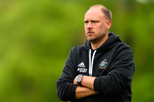 Ängelholms huvudtränare Andreas Granqvist